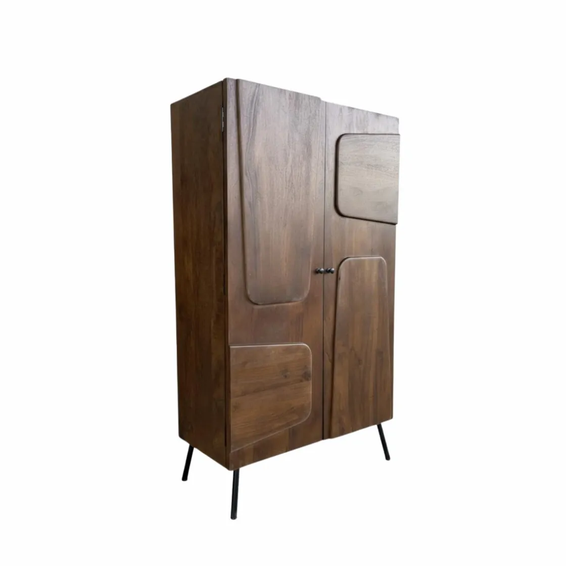 Made in Meubles Armoire<Armoire en bois de manguier Gavin