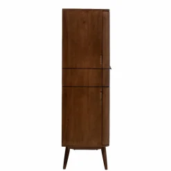 Made in Meubles Armoire<Armoire en bois de manguier foncé Aléna