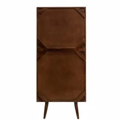 Made in Meubles Armoire<Armoire en bois de manguier foncé Aléna