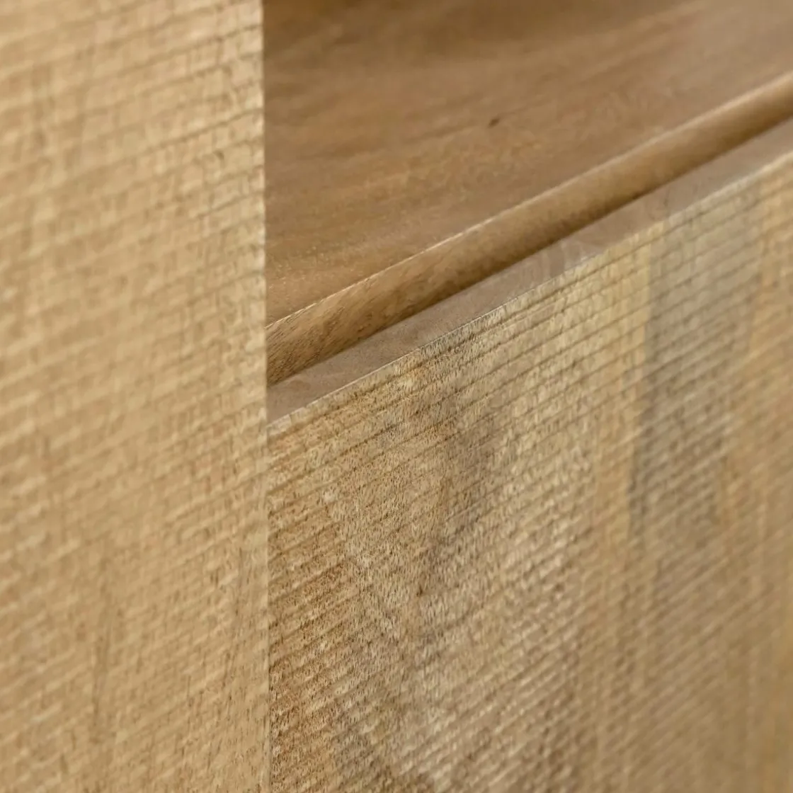 Made in Meubles Armoire<Armoire en bois de manguier et métal Isil