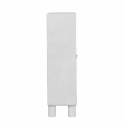 Made in Meubles Armoire|Meuble De Rangement<Armoire en bois effet béton blanc Danaé