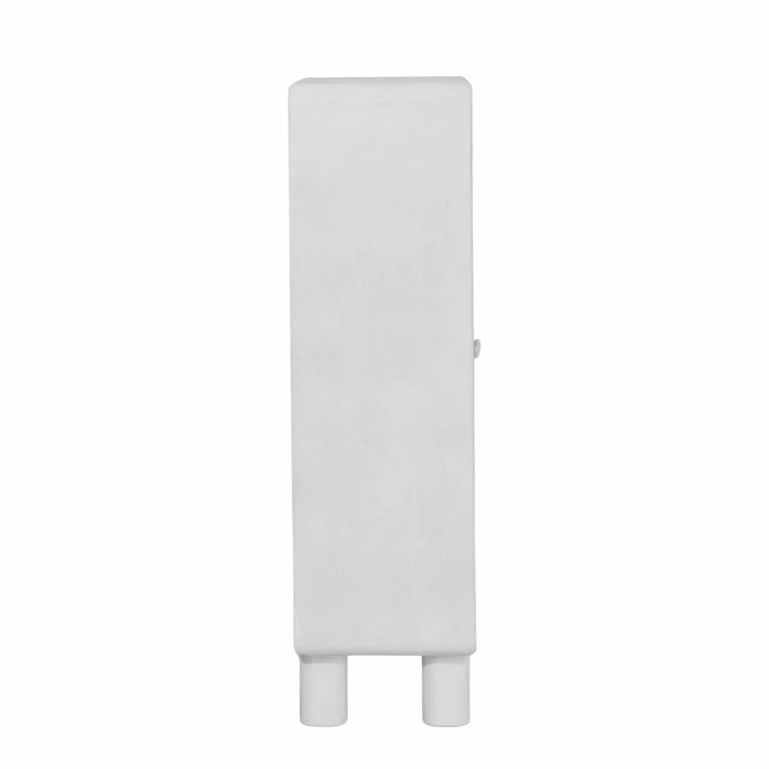 Made in Meubles Armoire|Meuble De Rangement<Armoire en bois effet béton blanc Danaé