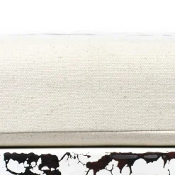 Made in Meubles Banc<Banc avec rangement en métal blanc Félicie