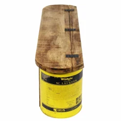 Made in Meubles Banc<Banc coffre en bois et métal recyclé Victorine