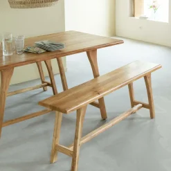 Made in Meubles Banc<Banc en bois d'acacia massif Orane