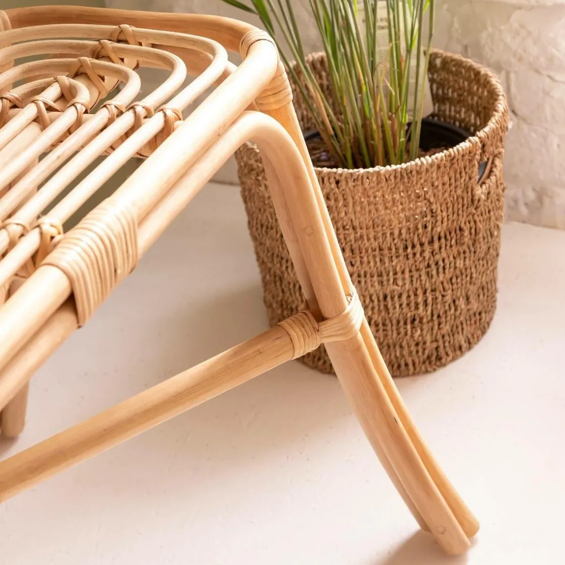Made in Meubles Banc<Banc en rotin Rattan