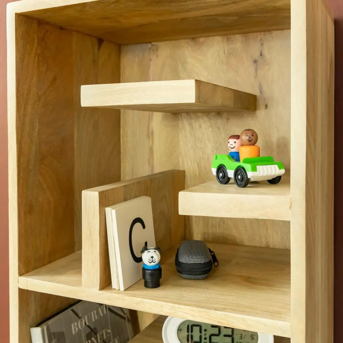 Made in Meubles Bibliothèque|Etagère<Bibliothèque en bois de manguier Read