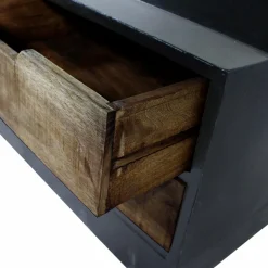 Made in Meubles Bibliothèque<Bibliothèque en bois de manguier Niniss