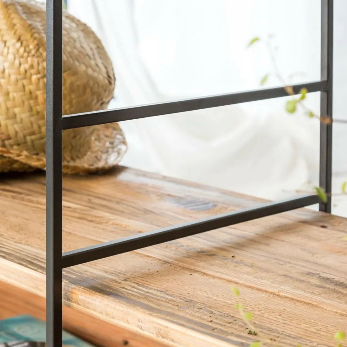 Made in Meubles Bibliothèque<Bibliothèque en bois recyclé 180 cm Blaise