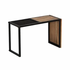 Made in Meubles Bout De Canapé & Sellette<Bout de canapé en bois d'acacia et métal Mattia