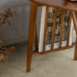 Made in Meubles Bout De Canapé & Sellette<Bout de canapé en bois de manguier Lino