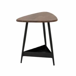 Made in Meubles Bout De Canapé & Sellette<Bout de canapé en bois de manguier et métal noir Tilian