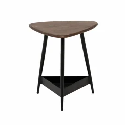 Made in Meubles Bout De Canapé & Sellette<Bout de canapé en bois de manguier et métal noir Tilian