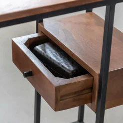 Made in Meubles Bout De Canapé & Sellette<Bout de canapé en bois de manguier et métal Harald