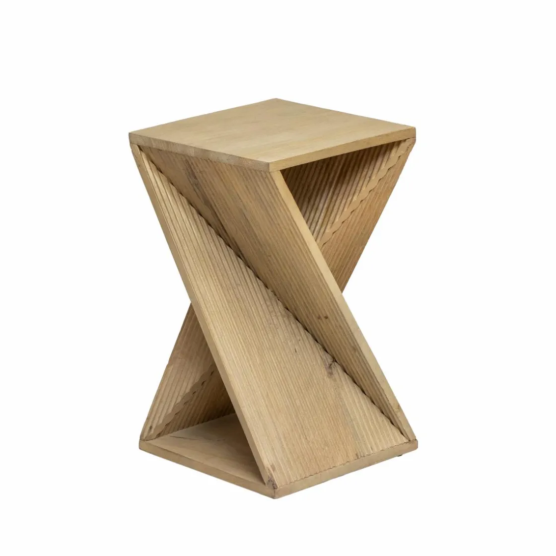 Made in Meubles Bout De Canapé & Sellette<Bout de canapé en bois de manguier Amara