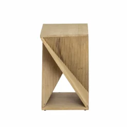 Made in Meubles Bout De Canapé & Sellette<Bout de canapé en bois de manguier Amara