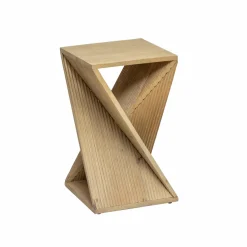 Made in Meubles Bout De Canapé & Sellette<Bout de canapé en bois de manguier Amara