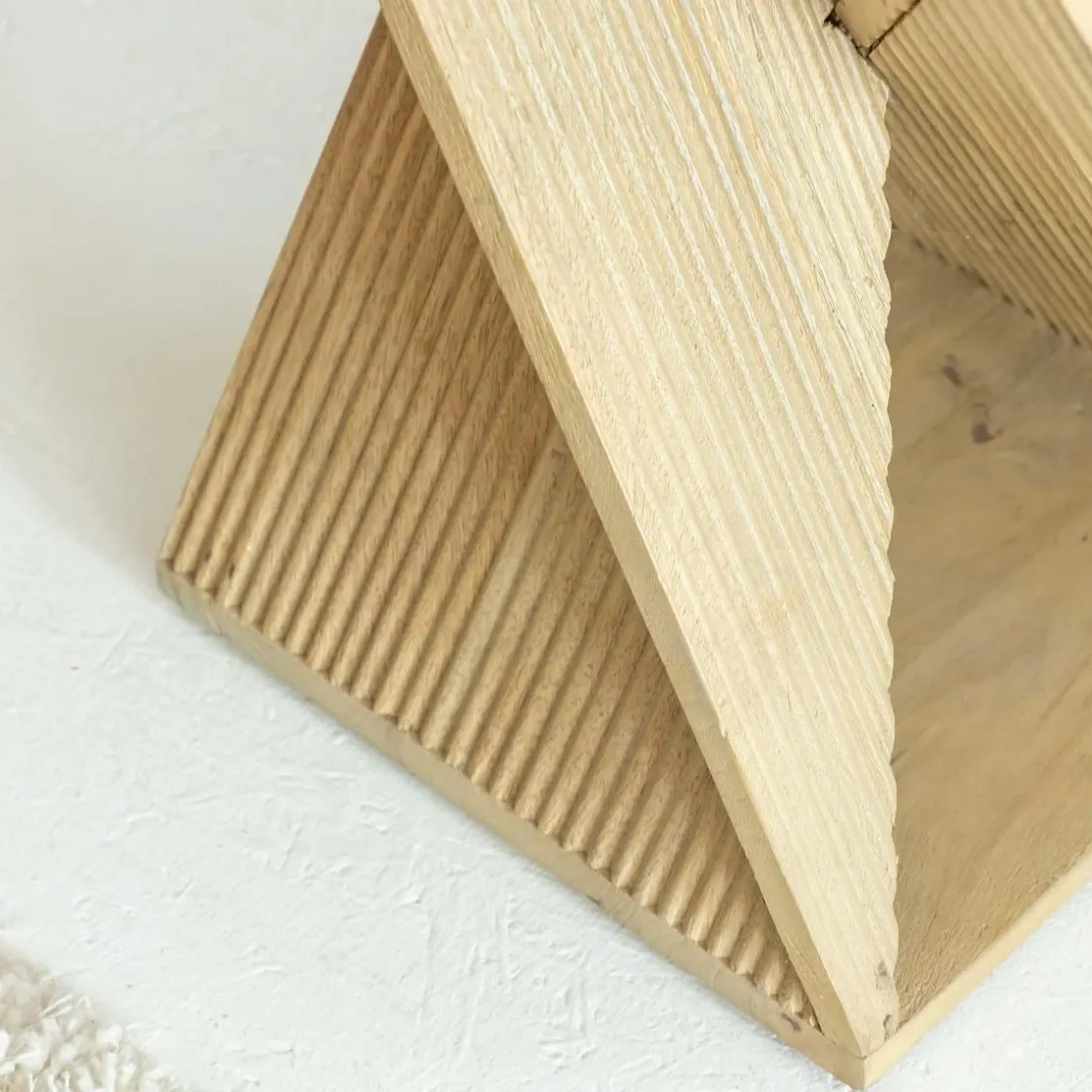 Made in Meubles Bout De Canapé & Sellette<Bout de canapé en bois de manguier Amara