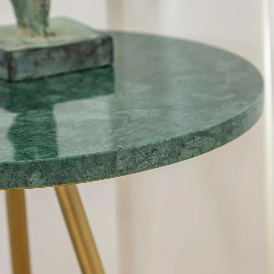 Made in Meubles Bout De Canapé & Sellette<Bout de canapé en marbre Eva