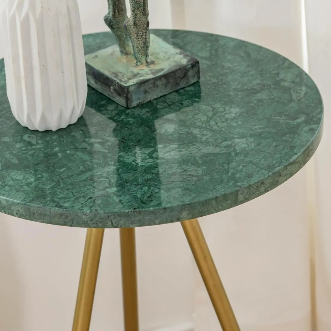 Made in Meubles Bout De Canapé & Sellette<Bout de canapé en marbre Eva