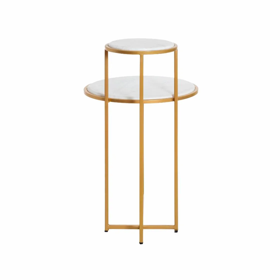 Made in Meubles Bout De Canapé & Sellette<Bout de canapé en marbre Rosita