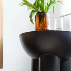 Made in Meubles Bout De Canapé & Sellette<Bout de canapé en métal Baptistin