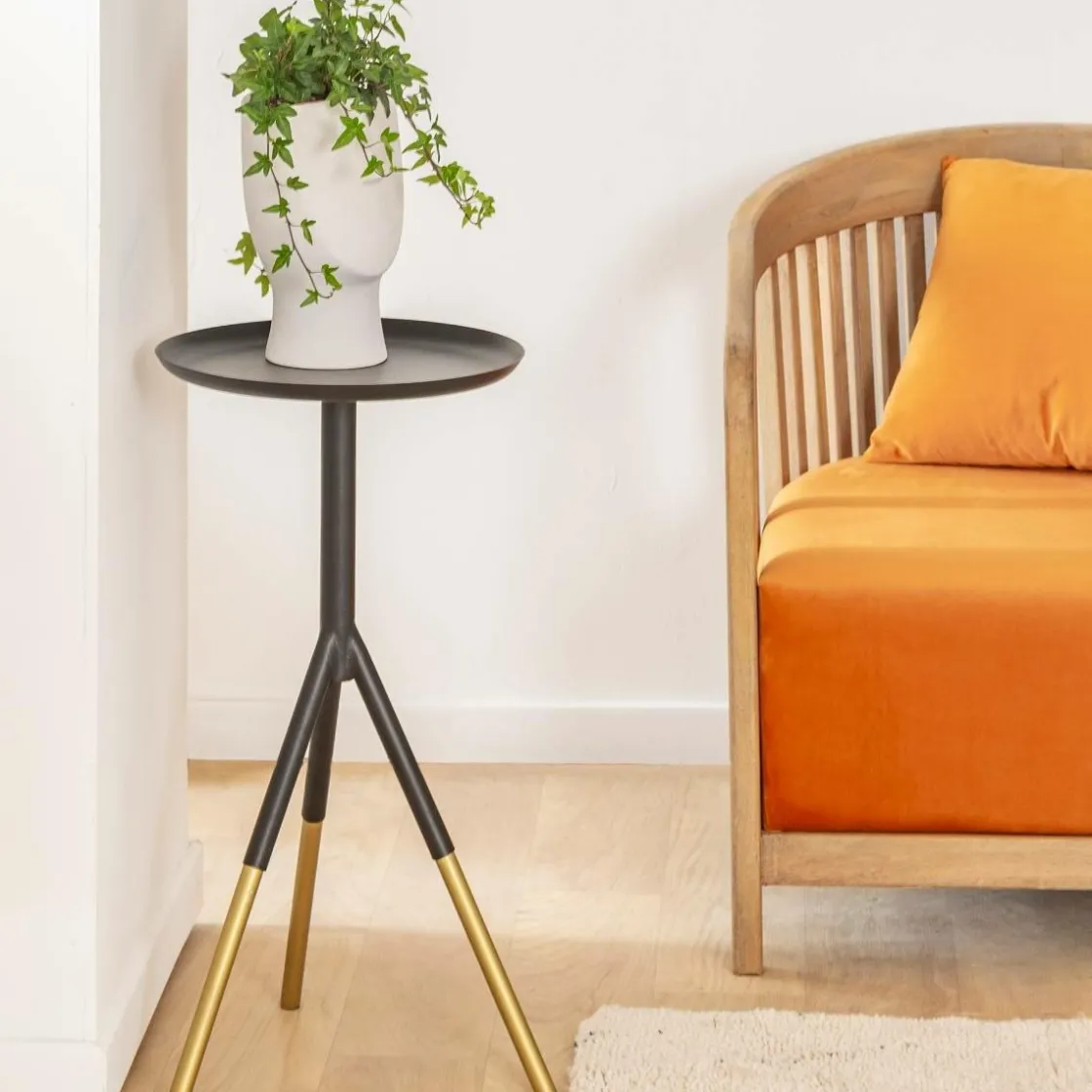 Made in Meubles Bout De Canapé & Sellette<Bout de canapé en métal William