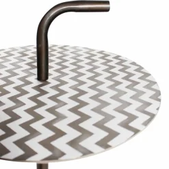 Made in Meubles Bout De Canapé & Sellette<Bout de canapé motifs graphiques