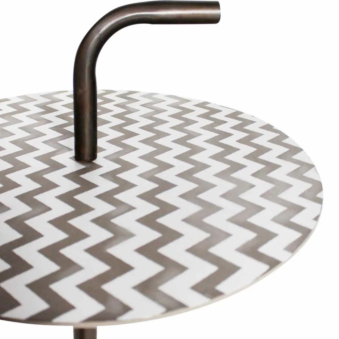 Made in Meubles Bout De Canapé & Sellette<Bout de canapé motifs graphiques