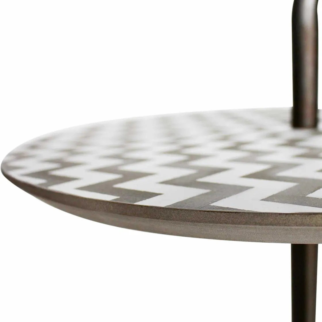 Made in Meubles Bout De Canapé & Sellette<Bout de canapé motifs graphiques