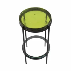 Made in Meubles Bout De Canapé & Sellette<Bout de canapé plateau en verre Lise