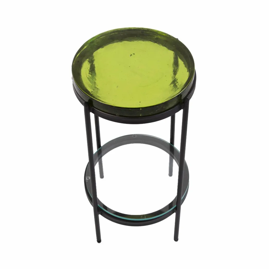 Made in Meubles Bout De Canapé & Sellette<Bout de canapé plateau en verre Lise