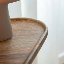 Made in Meubles Bout De Canapé & Sellette<Bout de canapé triangle en marbre Maxime