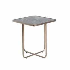 Made in Meubles Bout De Canapé & Sellette<Bout de canape en marbre et métal Charlize