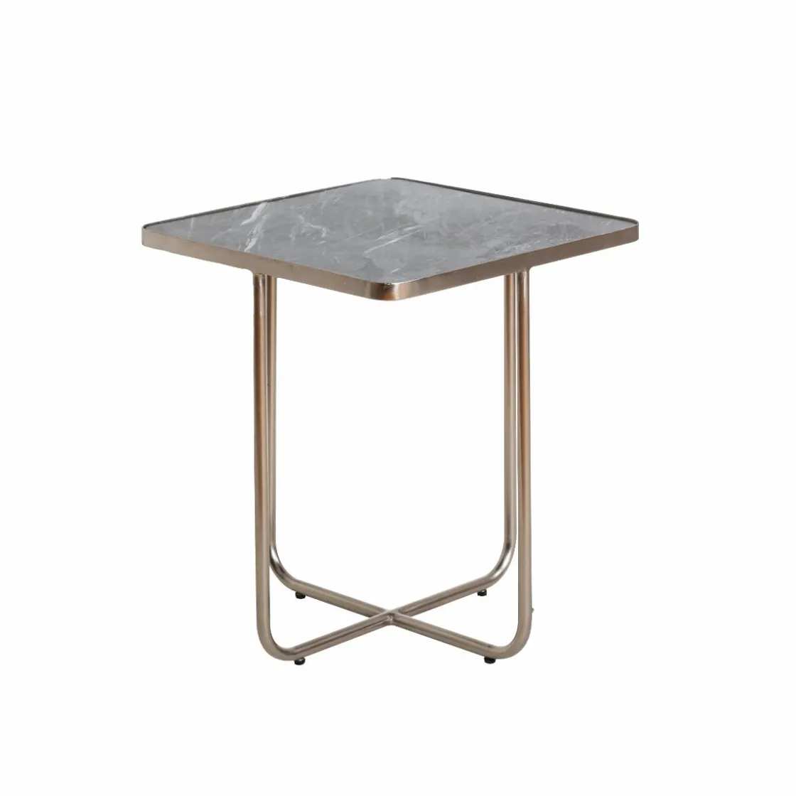 Made in Meubles Bout De Canapé & Sellette<Bout de canape en marbre et métal Charlize