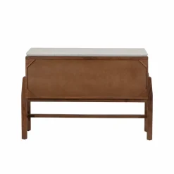 Made in Meubles Buffet|Meuble Sous Vasque<Buffet 2 portes en bois d'acacia et terrazzo Kaelis