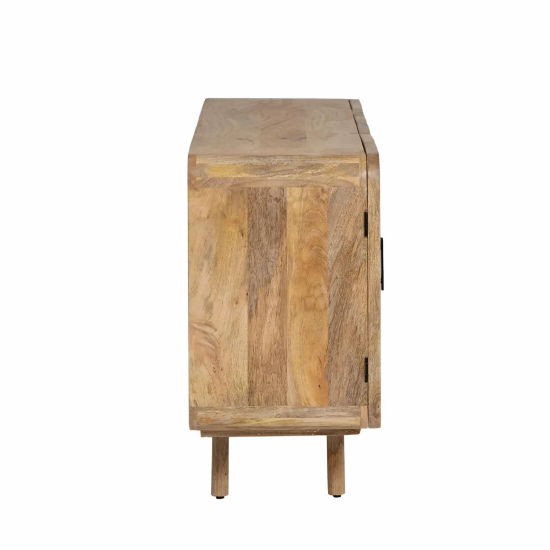 Made in Meubles Buffet<Buffet 3 portes en bois de manguier Nova