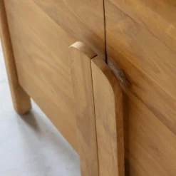 Made in Meubles Buffet<Buffet 2 portes en bois de manguier Féodor