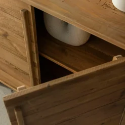 Made in Meubles Buffet<Buffet 4 portes en bois recyclé Blaise
