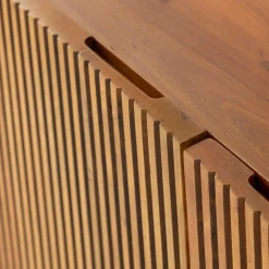 Made in Meubles Buffet<Buffet arrondi en bois de manguier Lise