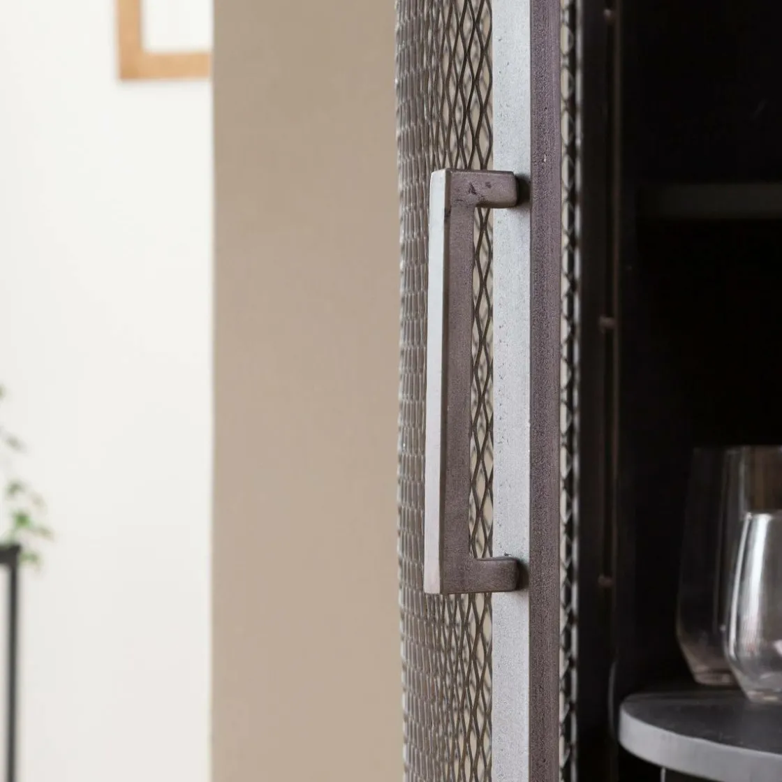 Made in Meubles Buffet|Meuble Bar<Buffet bar en métal Locker