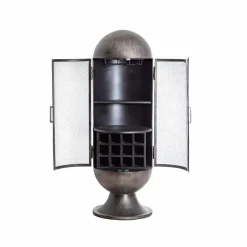 Made in Meubles Buffet|Meuble Bar<Buffet bar en métal Locker