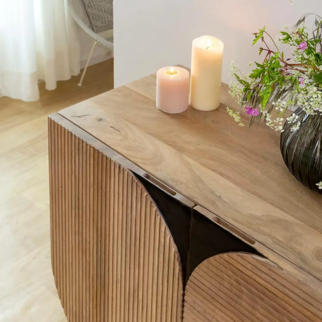 Made in Meubles Buffet<Buffet bois de manguier Loëvan