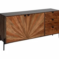 Made in Meubles Buffet<Buffet en bois d'acacia Elvira