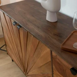 Made in Meubles Buffet<Buffet en bois d'acacia Elvira