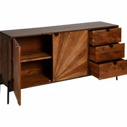 Made in Meubles Buffet<Buffet en bois d'acacia Elvira