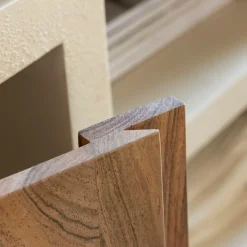 Made in Meubles Buffet<Buffet en bois d'acacia et bois effet béton Dalva