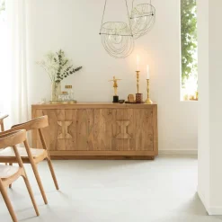 Made in Meubles Buffet<Buffet en bois d'acacia Lonni