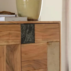 Made in Meubles Buffet<Buffet en bois d'acacia Renaud