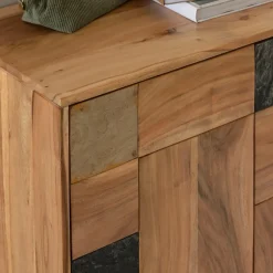 Made in Meubles Buffet<Buffet en bois d'acacia Renaud